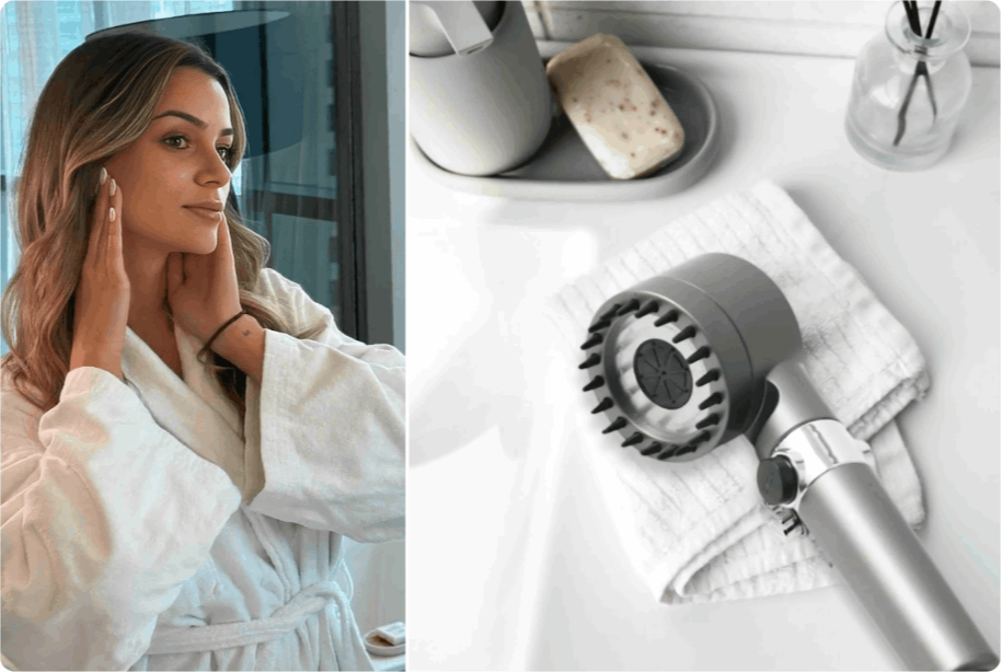 Ion Drops Shower Head